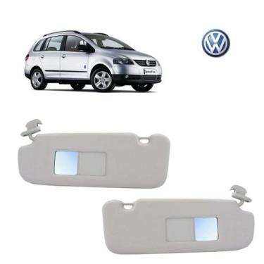Imagem de Quebra Sol Spacefox 2008 Iluminação Cinza VW Par - NWT