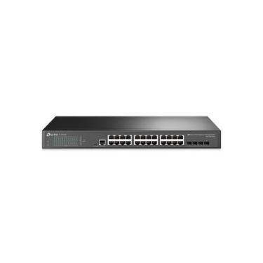 Imagem de Switch TP-link TL-SG3428, T1600G-28ts, T2600G-28TS, Gerenciável, Gigab