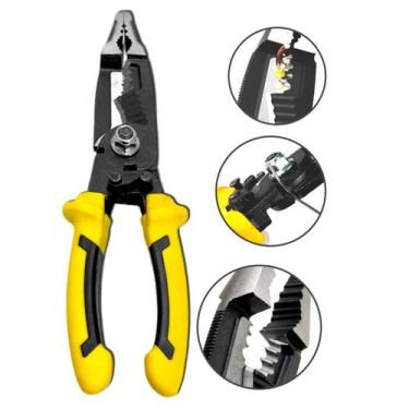 Imagem de Alicate Multifuncional Aço Carbono 8 Polegadas - Tools