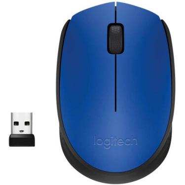 Imagem de Mouse Sem Fio Logitech M170 ul, Azul