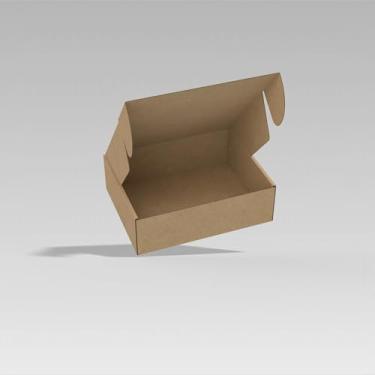 Imagem de easycustomerlee 13x10x4 18pcs caixas de transporte pequenas caixas de papelão ondulado marrom para embalar presentes artesanais de pequenas empresas dando caixas de armazenamento de produtos