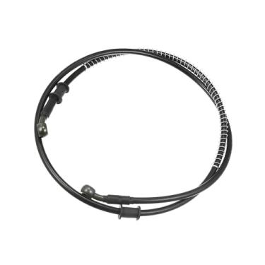 Imagem de Motoforti 130 cm 130 cm 10 mm 28 graus motocicleta trançado freio embreagem mangueiras de óleo linha de embreagem acelerador linha de gás tubo de combustível preto para quadriciclo para bicicleta suja