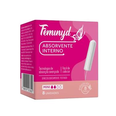 Imagem de Absorvente Feminyd Interno Mini 8 Unidades