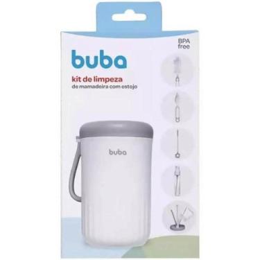 Imagem de Kit de limpeza de mamadeira com estojo buba, ., UN