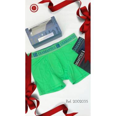 Imagem de Combo 6 Cuecas Boxer em Microfibra Diamantes Lingerie