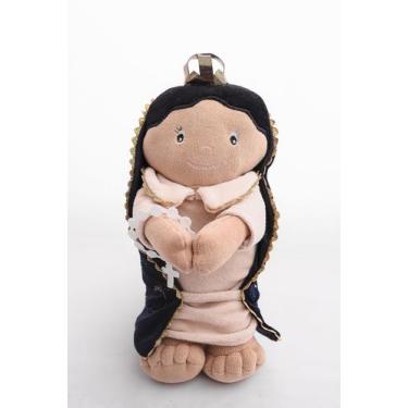 Imagem de Boneca de pano nossa senhora aparecida da zip toys lavavél