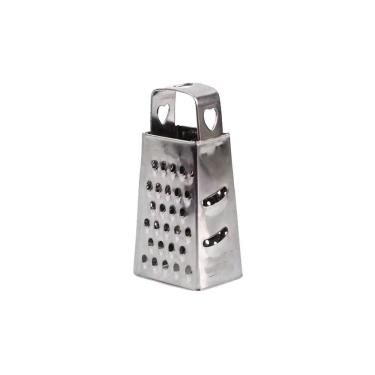 Imagem de Ralador 4 Faces Mini Inox Alho Queijo Mesa Pequeno