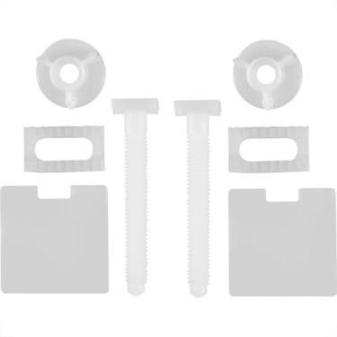 Imagem de Parafuso Assento Sanitario Astra Almofadado Kit Tpkpfu*Br1