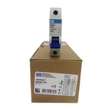 Imagem de Disjuntor Unipolar Weg 32A  MDW-C32