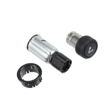 Imagem de REPAIROCK Conjunto de isqueiro de carro, soquete de acendedor de cigarro, para Ford E-150 2009-2012, plástico, NO.98AG15052AB, peças de reposição de automóveis pretas