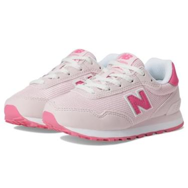 Imagem de New Balance Tênis infantil unissex 515 V1 com cadarço, Açúcar Rosa/Dragon Berry, 16