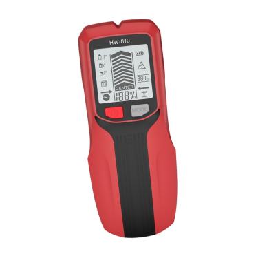 Imagem de Generic Detector de arame, scanner de parede do detector de pino, detector de craque do localizador multifuncional para tubos, Vermelho