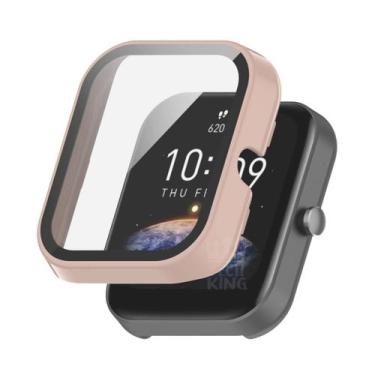 Imagem de Case Bumper Acrilico C/ Vidro 360º Para Bip 3 A2172 - TechKing, Rose