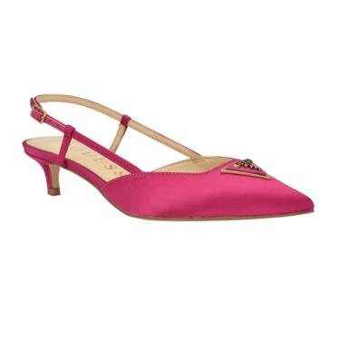 Imagem de GUESS Tênis feminino Loven, Cetim rosa médio 660, 39