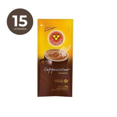 Imagem de 15 Café Solúvel CAPPUCCINO TRÊS CORAÇÕES CLASSIC SACHÊ - 3 Corações