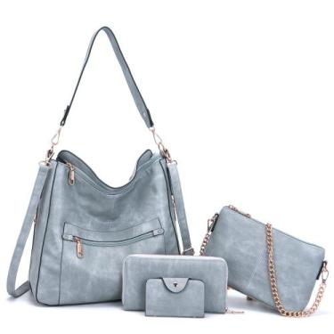 Imagem de Conjunto de bolsas Quiyuer Large Crossbody, bolsa de ombro, sacola - Q