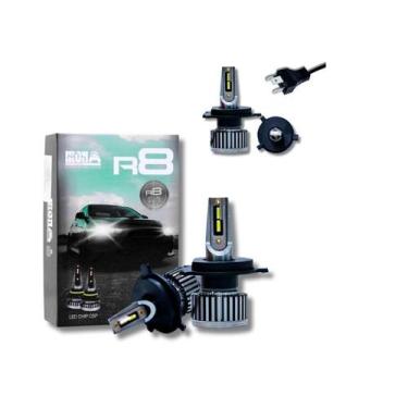 Imagem de Lâmpada UltraLed R8 Nano H4 Iron Dakar 30000lm 42W 6500k Par - Alemar