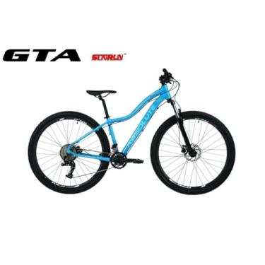 Imagem de Bicicleta Aro 29 Absolute Hera Kit 2x9 Gta Sunrun Freio Disco K7 11/36 Pedivela 24/38d Garfo com Trava (Azul, 17)