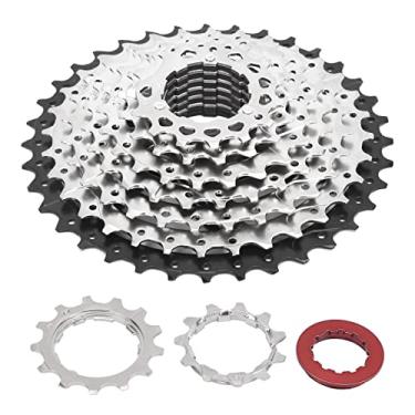 Imagem de Bicicleta Free Wheel Wheel Durável A alta temperatura resistente à corrosão Speed ​​Bike Cassette para ciclismo feito de aço de alta resistência níquel cromio 9 Velocidade 11 13