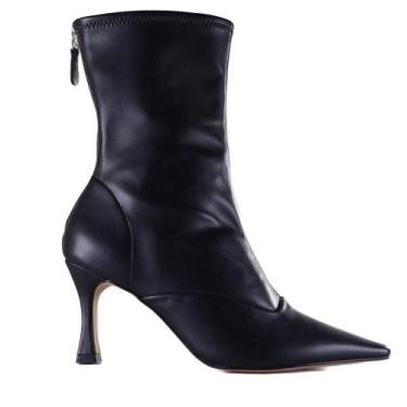 Imagem de Bota Capodarte Feminina Cano Médio 4018954 Preto, 37