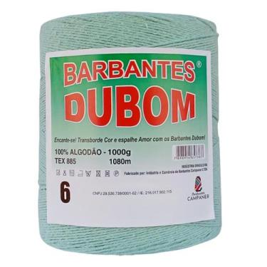 Imagem de Barbante Dubom Verde Água -1 Kg - Fio 6 - Barbantes DUBOM
