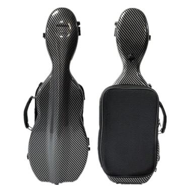 Imagem de LANDTOM Mochila De Fibra Carbono 4/4 Tamanho Normal E 3/4 Para Violino Com Alças Duplas, Resistente À Pressão, Ao Desgaste, Transportável Por Via Aérea, Bolsa Partitura Musical (Cinza Claro)