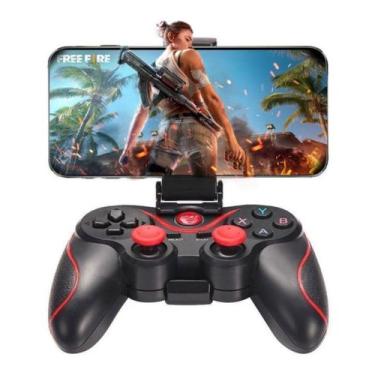 Imagem de Controle Game Pad Joystick Jogos Bluetooth Celular Android - Kapbom