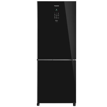 Imagem de Refrigerador Panasonic Frost Free 2 Portas Bottom Freezer NR-BB53 425 Litros Preto
