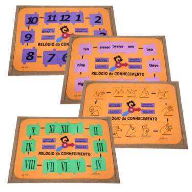 Imagem de RELOGIO DO CONHECIMENTO - EVA - 64 PC - PVC ENC.
