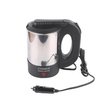 Imagem de Bothyi Chaleira elétrica para carro, veículo, aquecedor de água para ferver água, ovos, café, chá, caminhão, chaleira para ferver água para viagem de carro, 12v