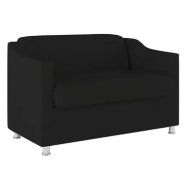 Imagem de Namoradeira Bia Decorativa Reforçada Recepção Clinica Salão Sala De Estar Suede