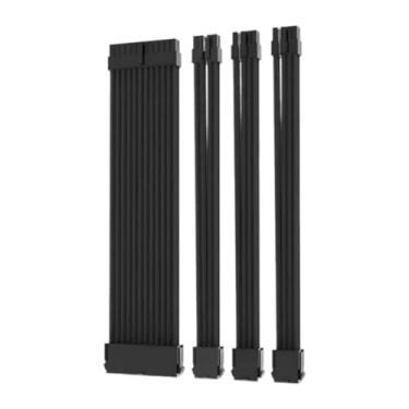 Imagem de KiBcsLic Extensão de Energia 18 AWG com Pente, 30 Cm, 24 Pinos E 8 Pinos, Preto