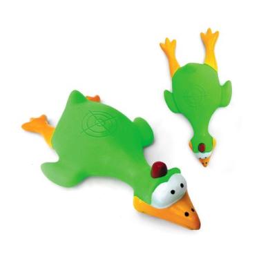 Imagem de Brinquedo Mordedor Sonoro Para Cachorro Frango Verde Vinil American Pe
