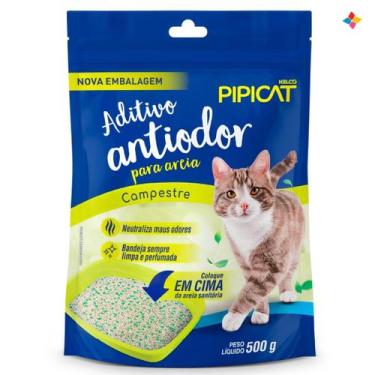 Imagem de Aditivo Anti-odor para Areia Campestre 500 g Pipicat - Kelco
