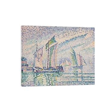 Imagem de LXURY Pintura famosa em tela - Estreito - Impressões em tela - Reproduções de imagens em tela prontas para pendurar - Pôster de arte para decoração de parede 40 x 50 cm 40 x 50 cm Tela embrulhada