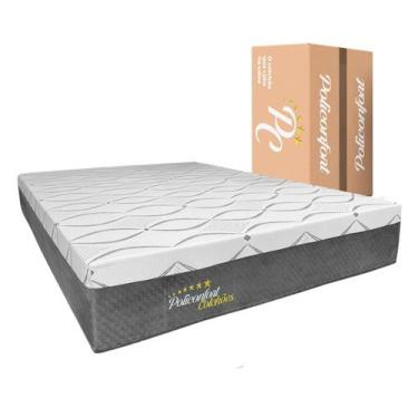 Imagem de Colchão na Caixa Napoles Espuma D28 PoliConfort 25cm, Solteiro