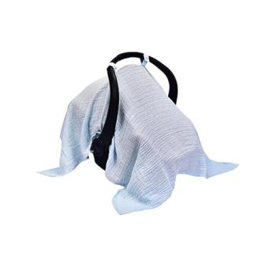 Imagem de Capa para Bebê Conforto Tenda Multifuncional Loupiot Cores Minasrey (Azul Bebê)