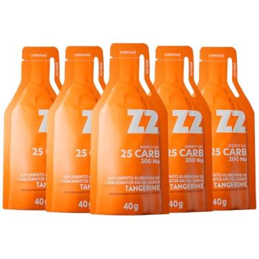 Imagem de Energy Gel Z2 | Z2+ | Edição Especial | Suplemento Alimentar de Carboidratos em Gel Líquido para Atletas de Alto Rendimento - Linha Gameday/LOAD UP - Box 05 Sachês 40g Cada (Box - 05 Saches | 25 Carb, Tangerine)