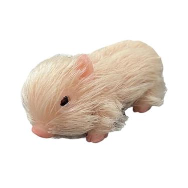 Imagem de Colaxi Estatueta de porco de silicone em miniatura brinquedo fazenda fingir jogar único mini piggy brinquedo recém-nascido porco boneca para crianças festa