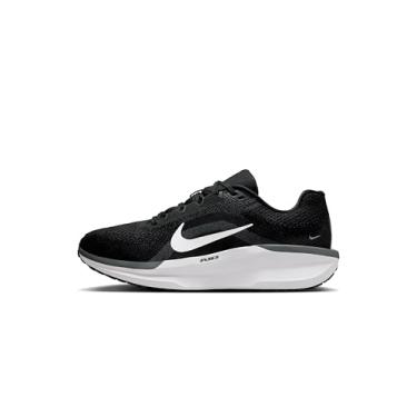 Imagem de Nike Tênis de corrida masculino Winflo 11 Road, Preto/Branco-Antracite-Cinza Frio, 46
