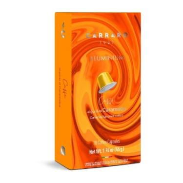 Imagem de Cafe Capsula Carraro Caramelo 55g (Importado Italia) - 10 Cápsulas