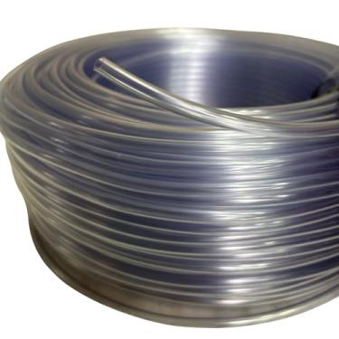 Imagem de Mangueira Cristal Transparente 5/16" x 0,8mm – Flexível, Versátil e Resistente