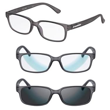 Imagem de Croakies Óculos De Sol Progressivos Fotocrômicos Palma, Uv400 Para Áreas Externas, Luz Azul Com Dispositivos Hev, Pacote