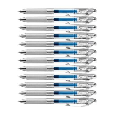 Imagem de Caneta esferográfica Pentel BLN75TL-C EnerGel Ink, azul, 10 peças