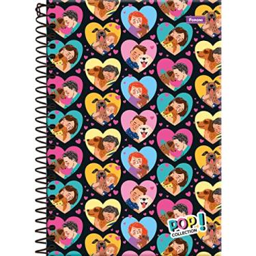 Imagem de Caderno Espiral 1/4 Capa Dura Pop Collection 80Fls. Pacote Com 05-98428