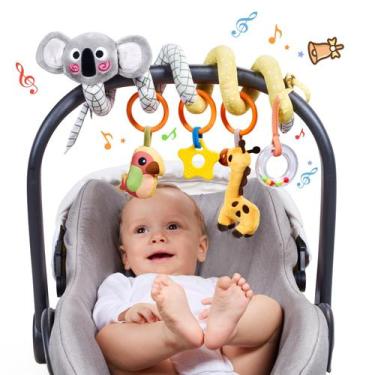 Imagem de Brinquedos de assento de carro em espiral TUMAMA para bebês de 0 a 3 a
