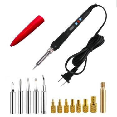 Imagem de Ferro de soldar Orizizhic LED de 60 W com temperatura ajustável digita