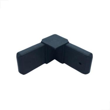 Imagem de Conexão Cantoneira Em Nylon Para Contramarco CM063 100 Unid - Fast Vid