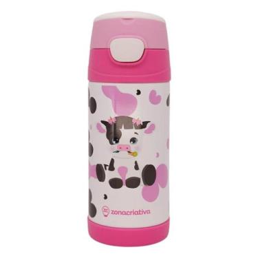 Imagem de Garrafa Térmica Top Handle 350ML VAQUINHA ZUZU Zona Criativa