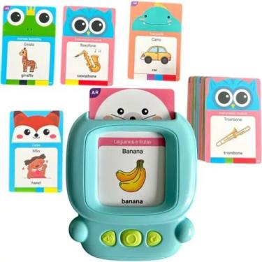 Imagem de Brinquedo Máquina Card Infantil Cartão Aprendizagem Inglês Português I